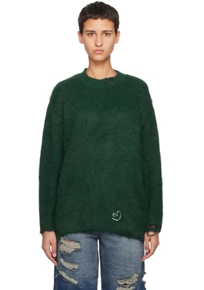 ADER error Green Rous Sweater