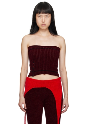 Ottolinger Burgundy Patch Tube Top