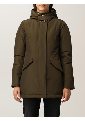 Coat WOOLRICH Woman color Green