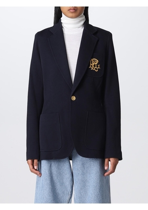 Jacket POLO RALPH LAUREN Woman color Navy