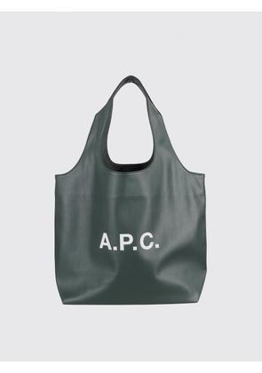 Tote Bag A. P.C. Woman color Green