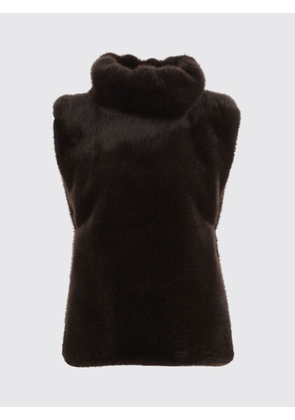 Fur Coat DARKPARK Woman color Brown