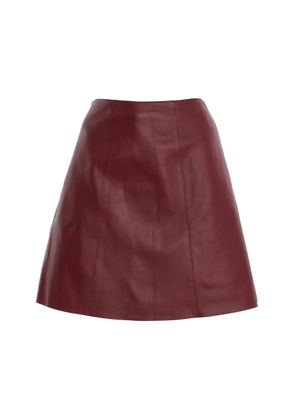 By Malene Birger Namia Leather Skirt - Moda Operandi