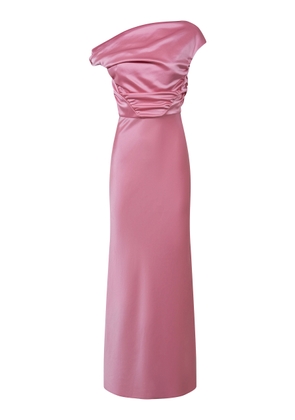 Paris Georgia Davie Draped Satin Gown - Moda Operandi