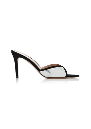 Gianvito Rossi Confetti Metallic Leather Mules - Moda Operandi