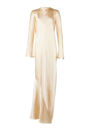 Francesca Miranda Fenix Silk Long Sleeve Maxi Dress - Moda Operandi