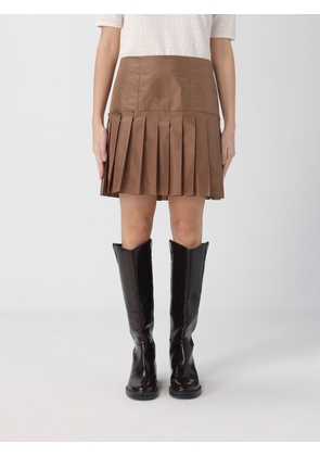 Skirt FENDI Woman color Walnut