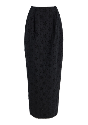 Posse Salma Eyelet Cotton Maxi Skirt - Moda Operandi