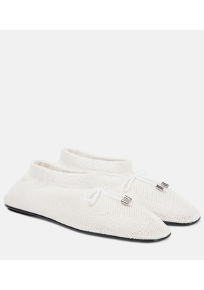 Toteme Knit ballet flats
