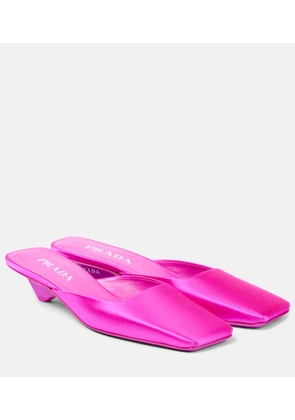 Prada Satin mules
