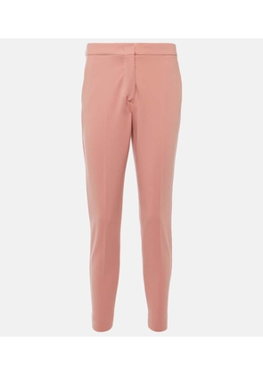 Max Mara Pegno cropped jersey slim pants
