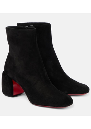 Christian Louboutin Minny Booty 70 suede ankle boots