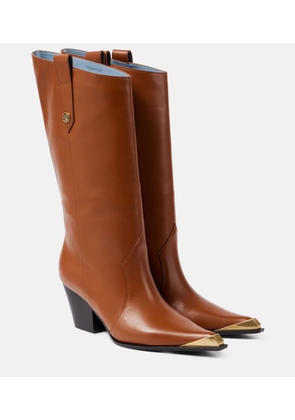 Etro Leather cowboy boots