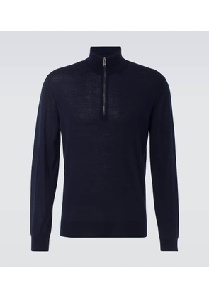 Zegna Wool half-zip sweater