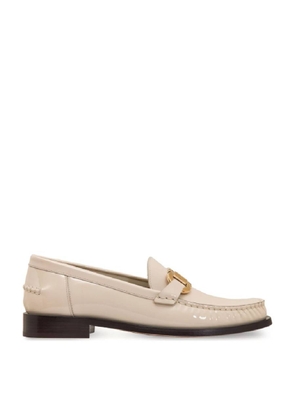 Ferragamo Gancini Round-Toe Loafer