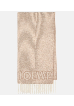 Loewe Alpaca and wool-blend scarf