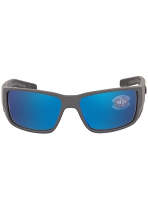 Costa Del Mar BLACKFIN PRO Blue Mirror Polarized Glass Mens Sunglasses 6S9078 907809 60