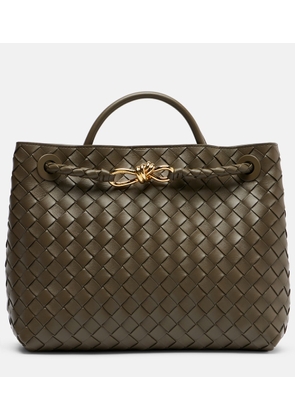 Bottega Veneta Andiamo Intrecciato Medium leather tote bag