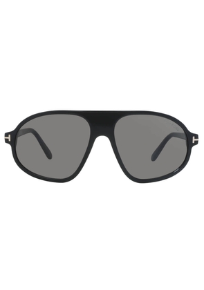 Tom Ford Erol Smoke Pilot Mens Sunglasses FT1178 01A 58