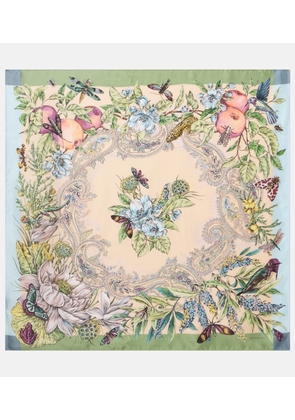 Etro Norma floral silk scarf