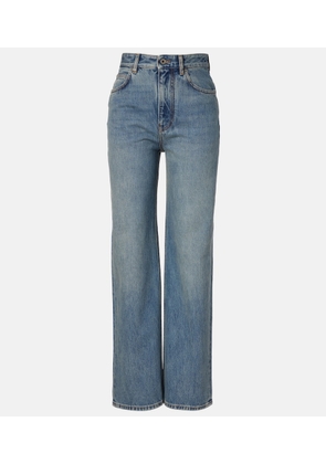 Loewe High-rise wide-leg jeans