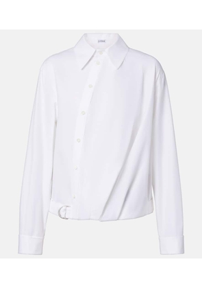 Loewe Striped cotton poplin shirt