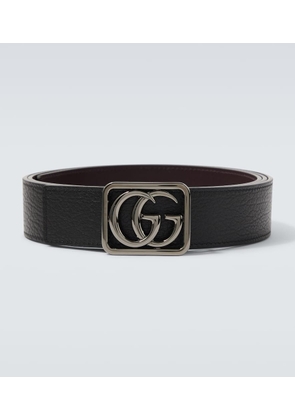 Gucci Double G reversible leather belt