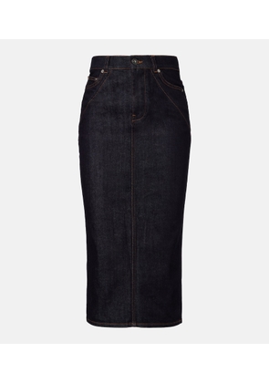 Givenchy Denim midi skirt