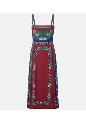 La DoubleJ Buy Me A Martini floral midi dress