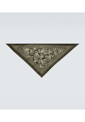 Etro Paisley silk pocket square