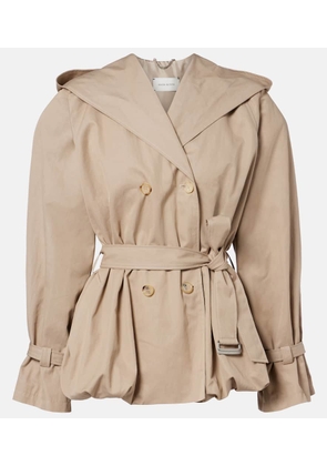 Magda Butrym Belted cotton-blend jacket