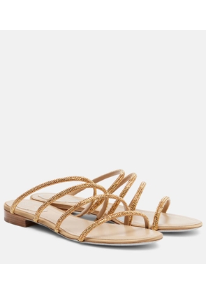 Rene Caovilla Erin crystal-embellished sandals