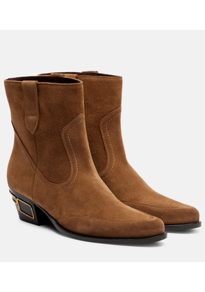 Etro Suede ankle boots