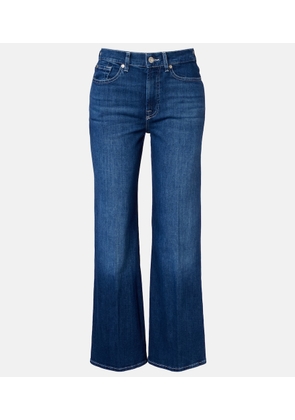 7 For All Mankind Lotta Ankle wide-leg jeans