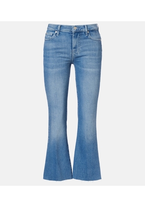 7 For All Mankind Dojo cropped flared jeans