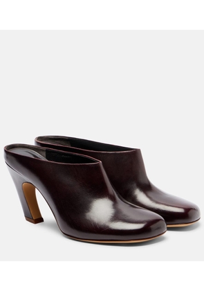 Le Monde Beryl Mica 80 leather mules