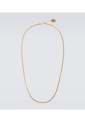 Saint Laurent Engraved necklace