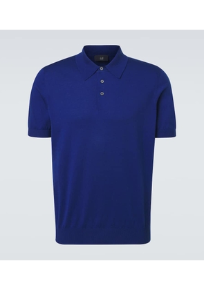 Dunhill Cotton and silk polo shirt