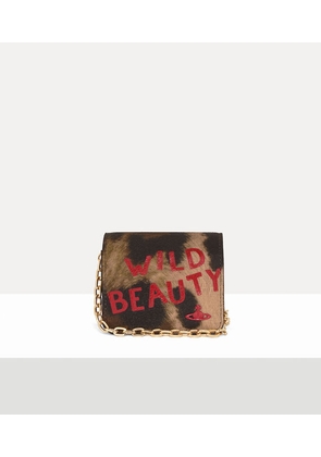 Vivienne Westwood Mini Flap Crossbody Printed Pu Leopard-wild-beauty