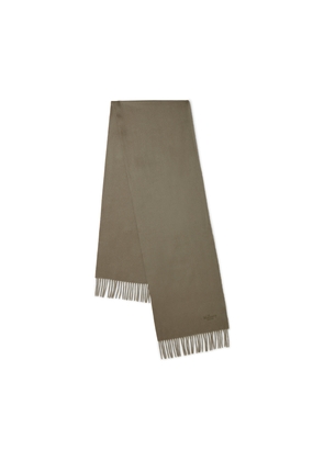 Mulberry Women's Cashmere Scarf Olive
