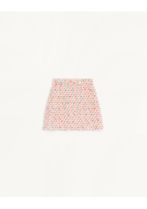 Valentino Candy Tweed Skirt Woman MULTICOLOUR 36