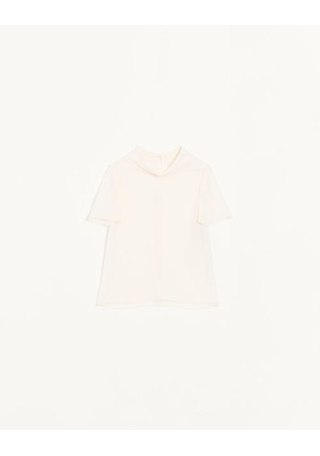 Valentino Georgette Top Woman IVORY 36