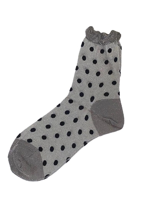 ANTIPAST glitter pois socks - U