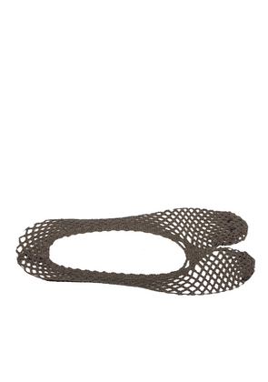 fishnet tabi socks - U GREY