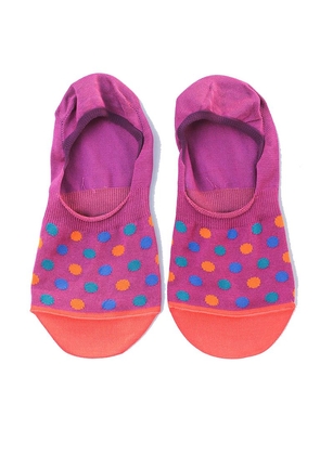 PAUL SMITH dot-print no-show socks pink - U