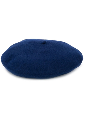 CELINE ROBERT knitted beret hat - M BLU