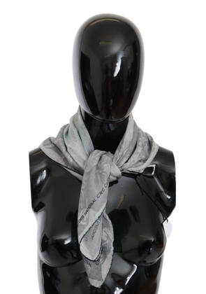 COSTUME NATIONAL C’N’C   Silk Shawl Foulard Wrap Scarf