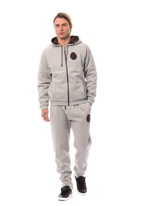 Billionaire Italian Couture  Cotton Hooded Sweatsuit - 3XL