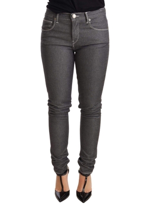 Acht Gray Low Waist Skinny Denim Trouser Jeans - W26