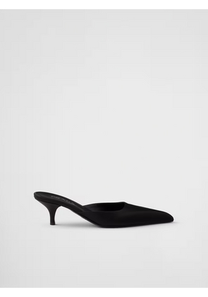 Black Satin Sabot - EU35/US5